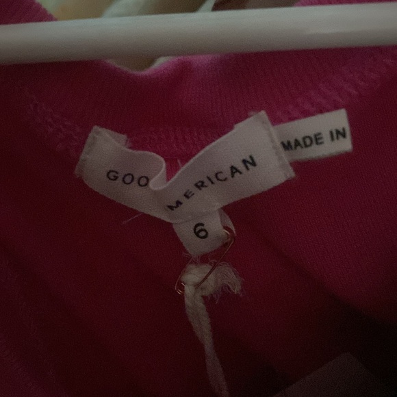 Good American Ruched Hot Pink Dress - Picture 6 of 8